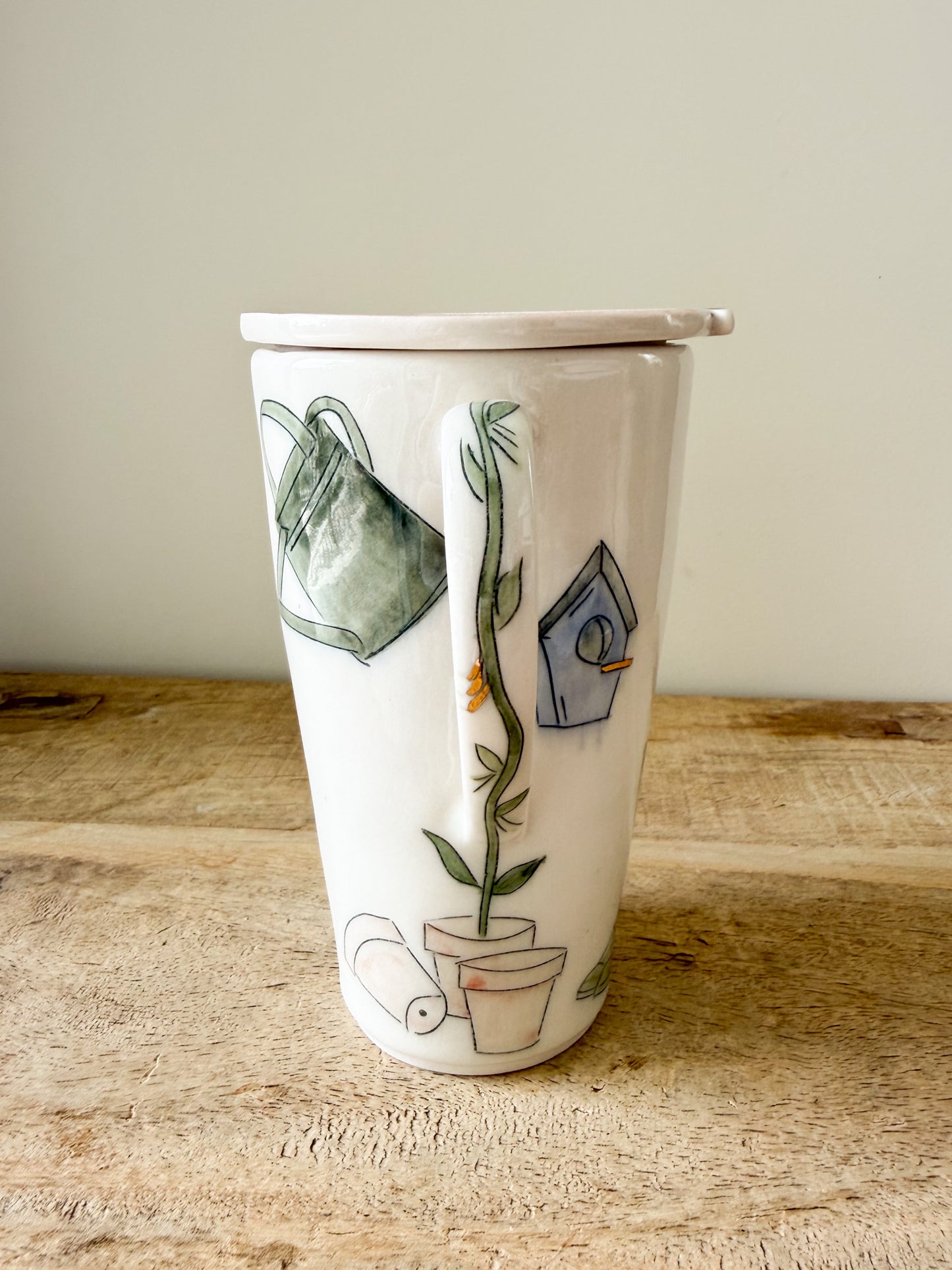 Gardener walking mug (#6)
