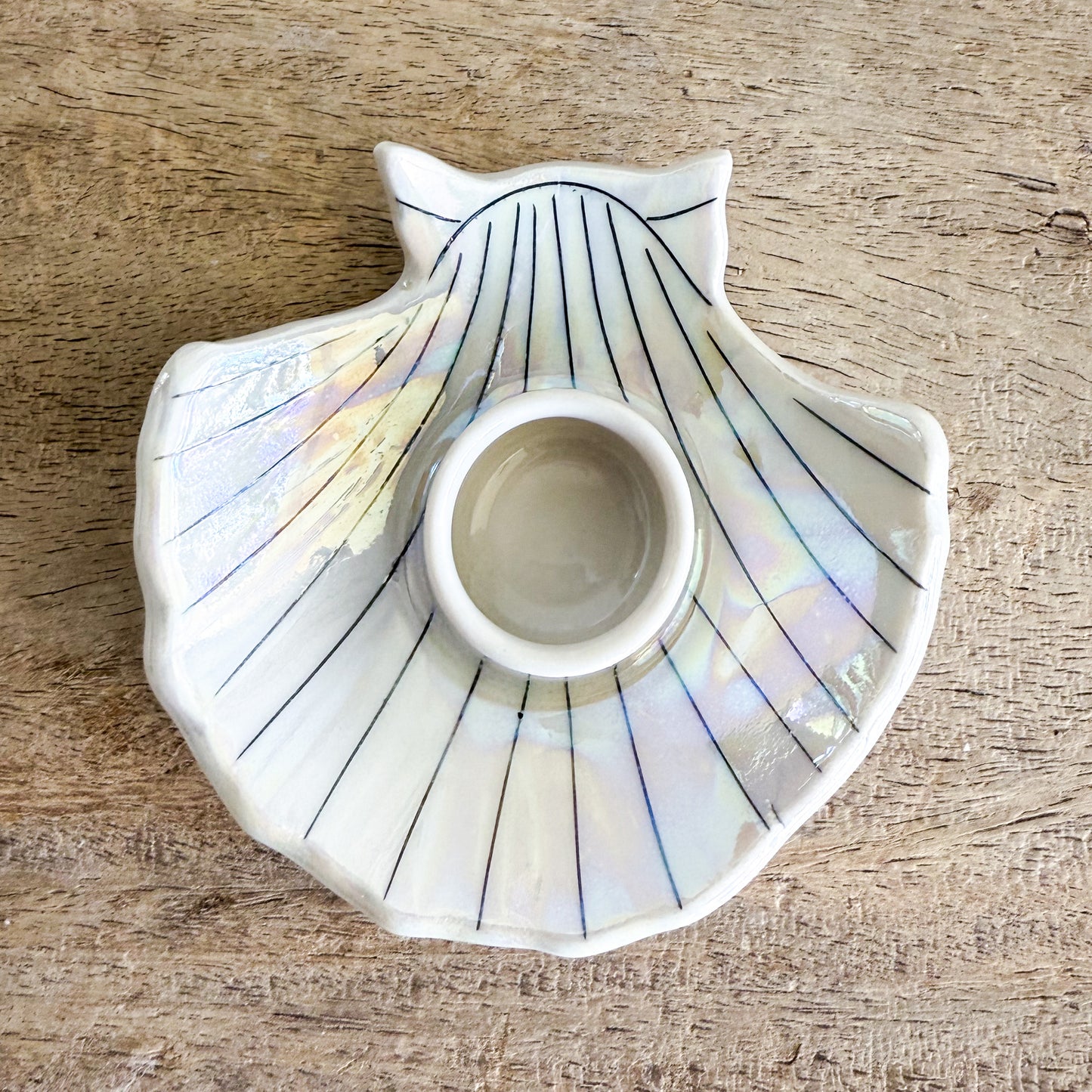 Shell Candle Holder