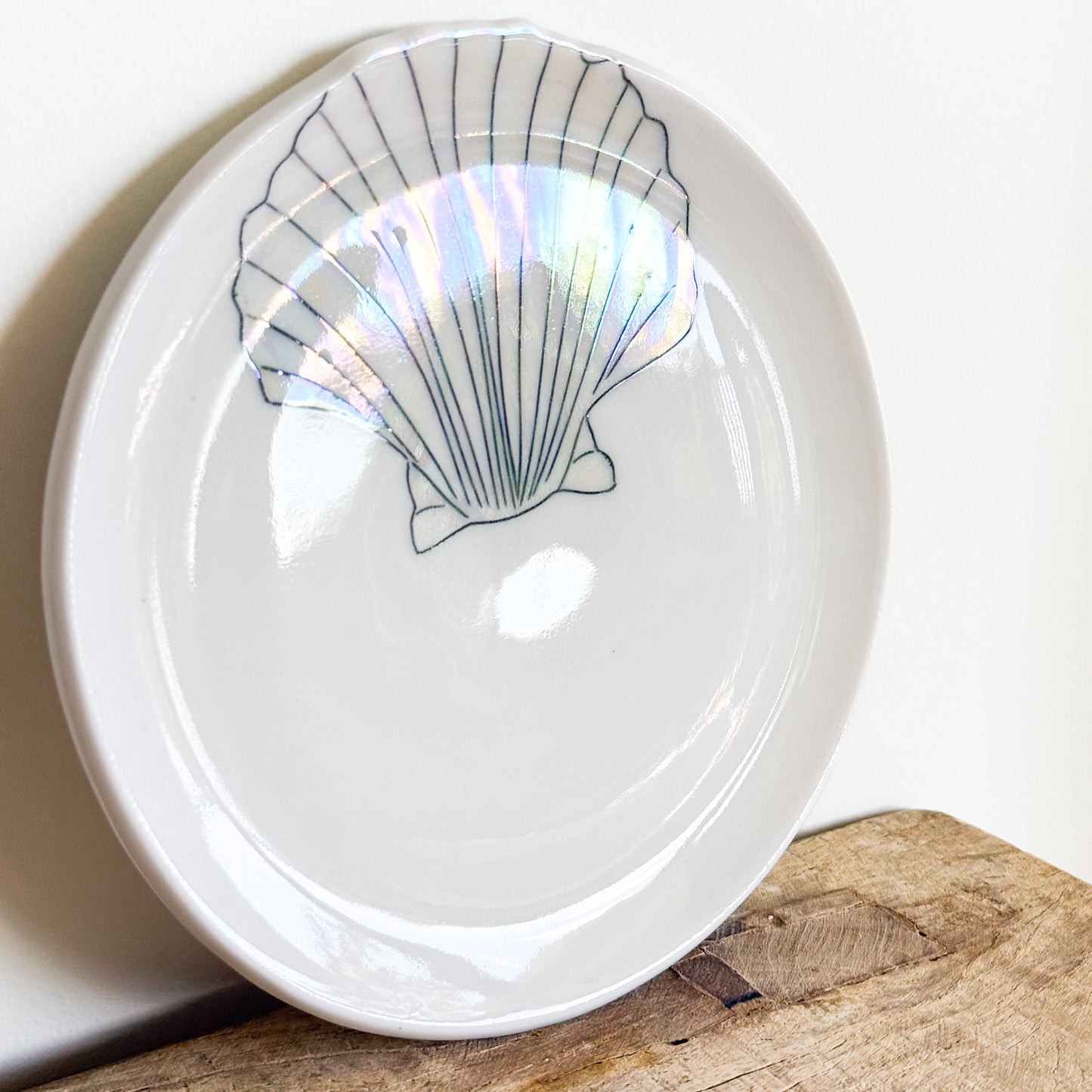 Shell Dessert Plate