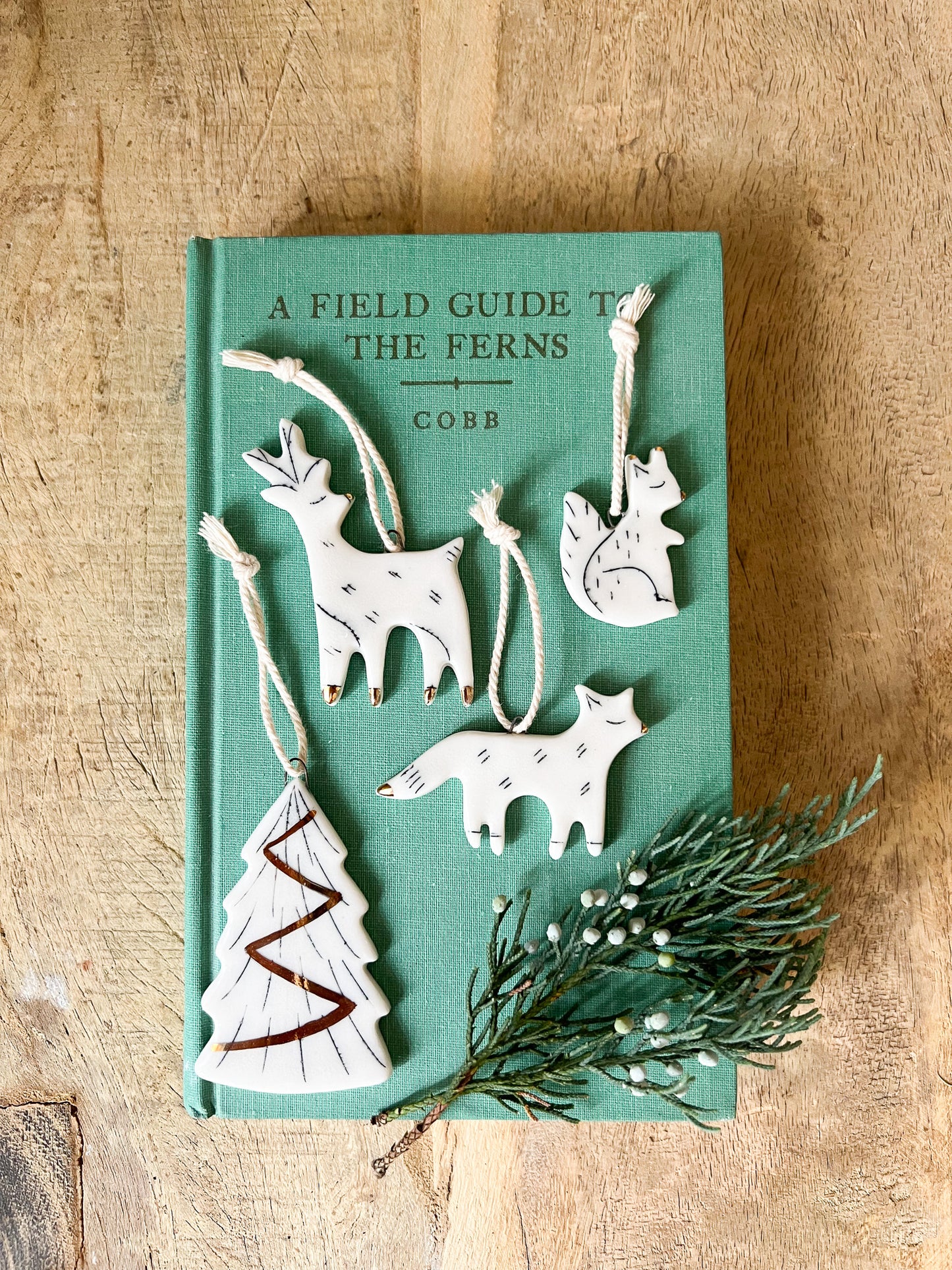 Mini Woodland Ornament Set