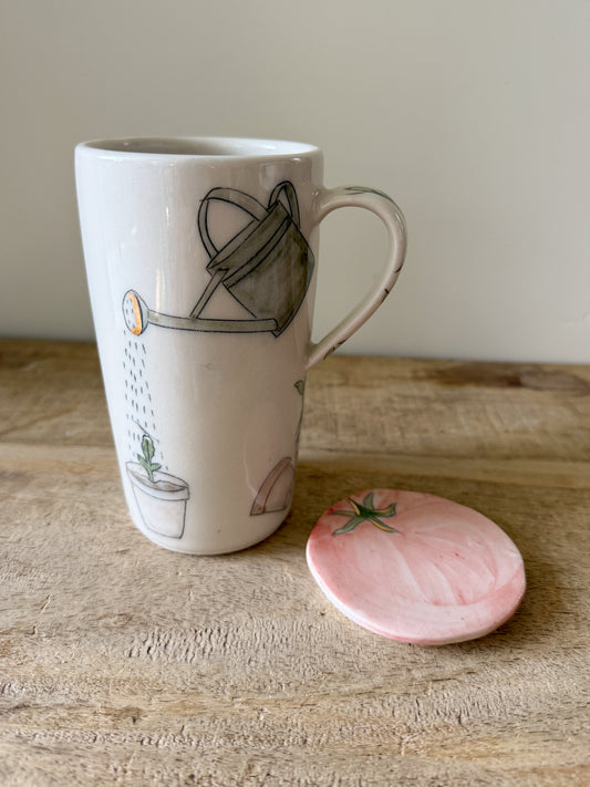 Gardener walking mug (#1)