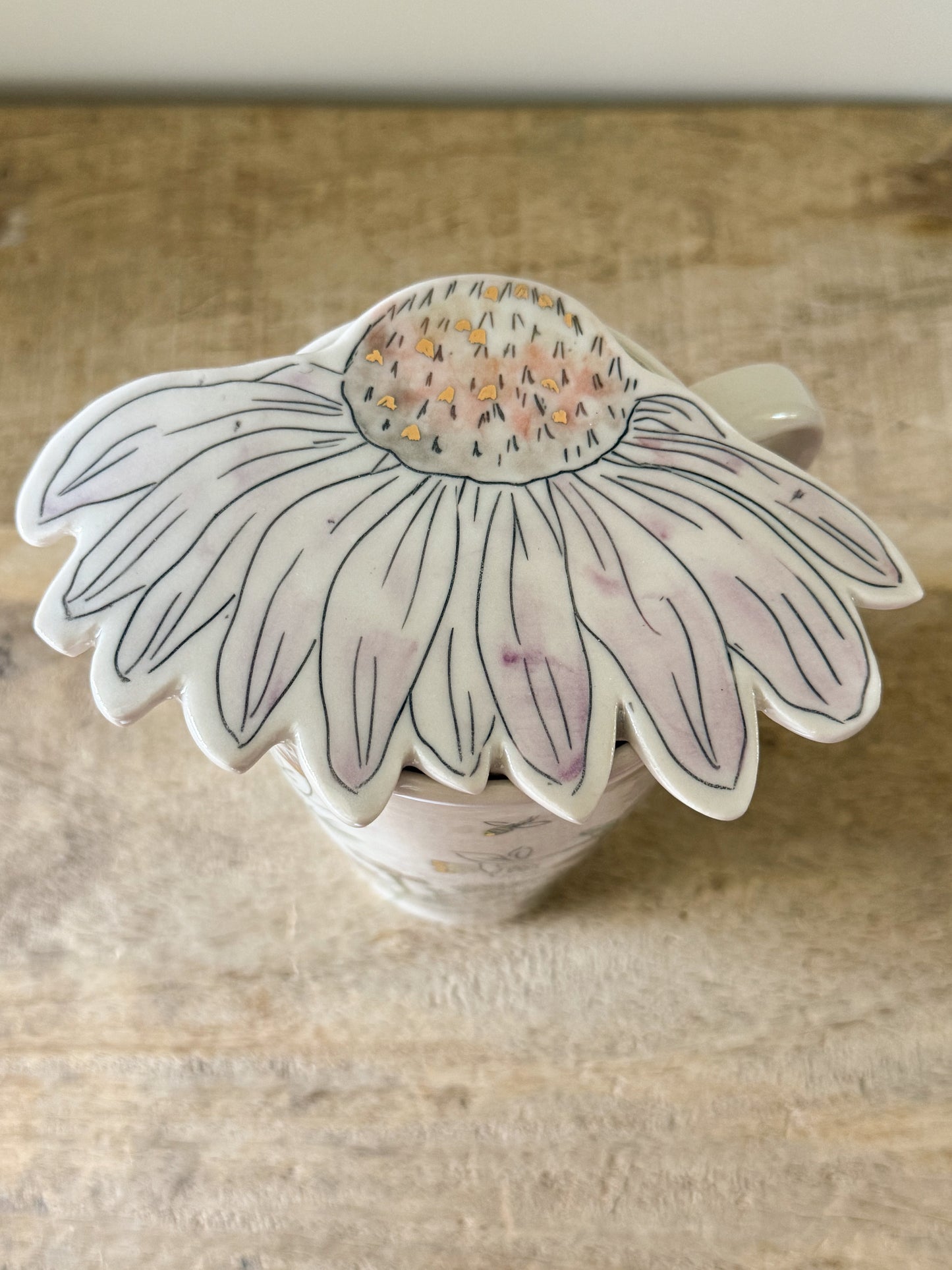 Pollinator Garden walking mug (#2)