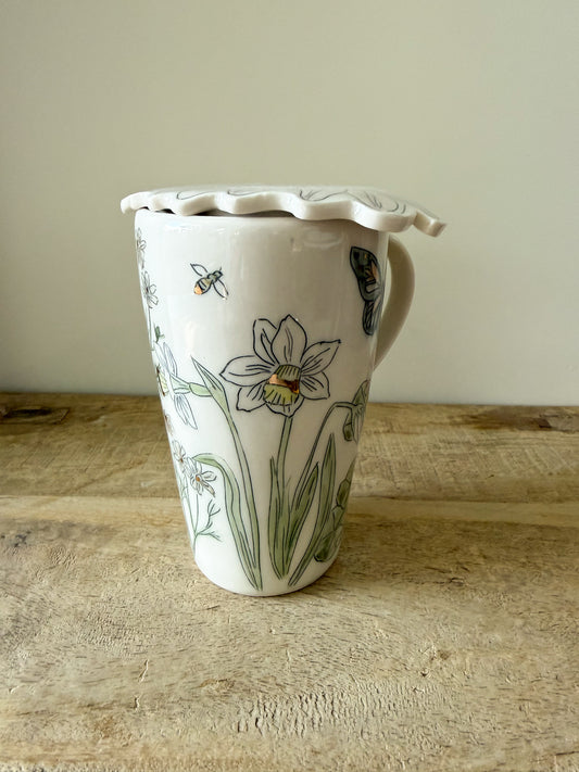 Pollinator Garden walking mug (#1)