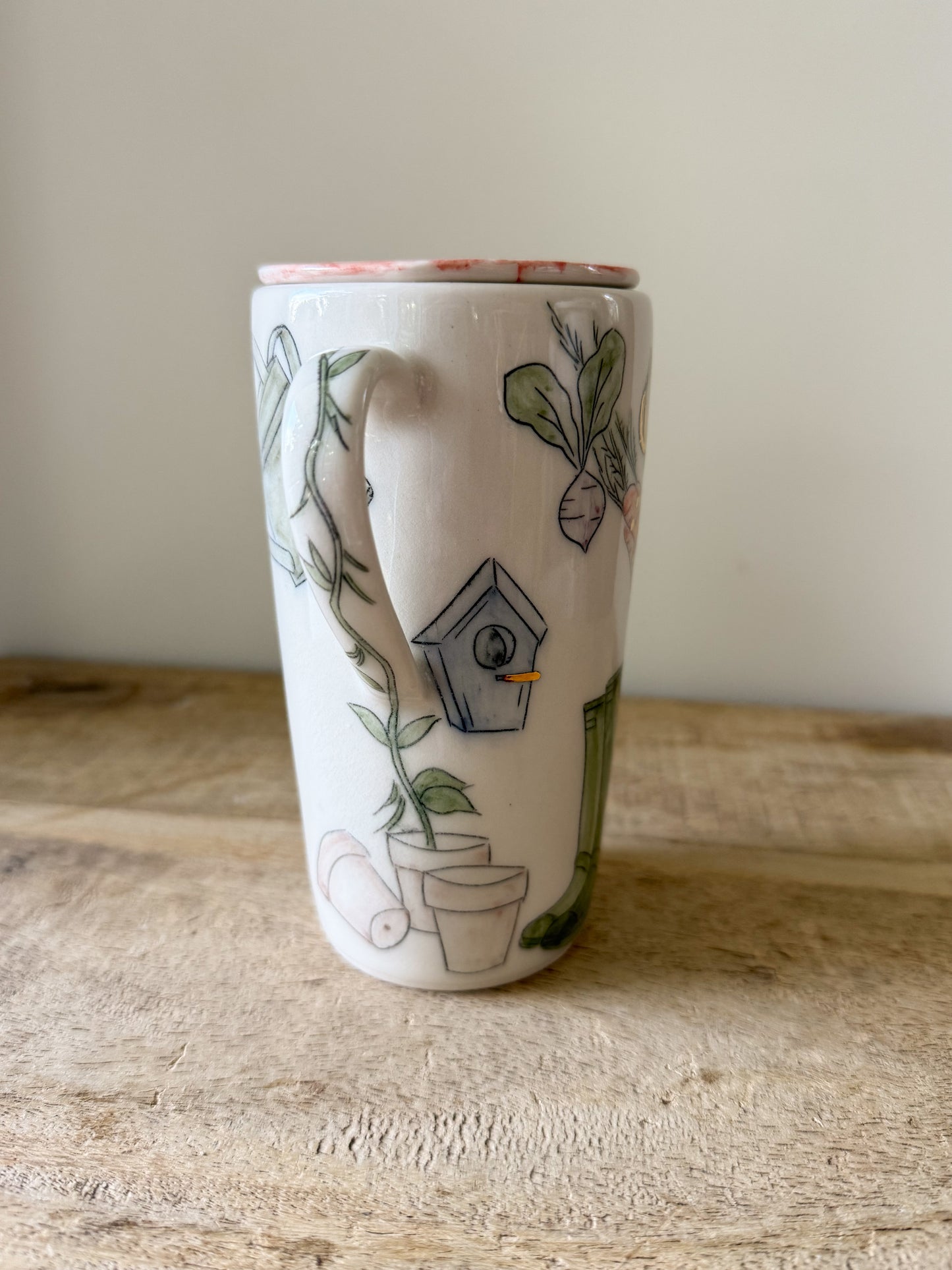 Gardener walking mug (#1)