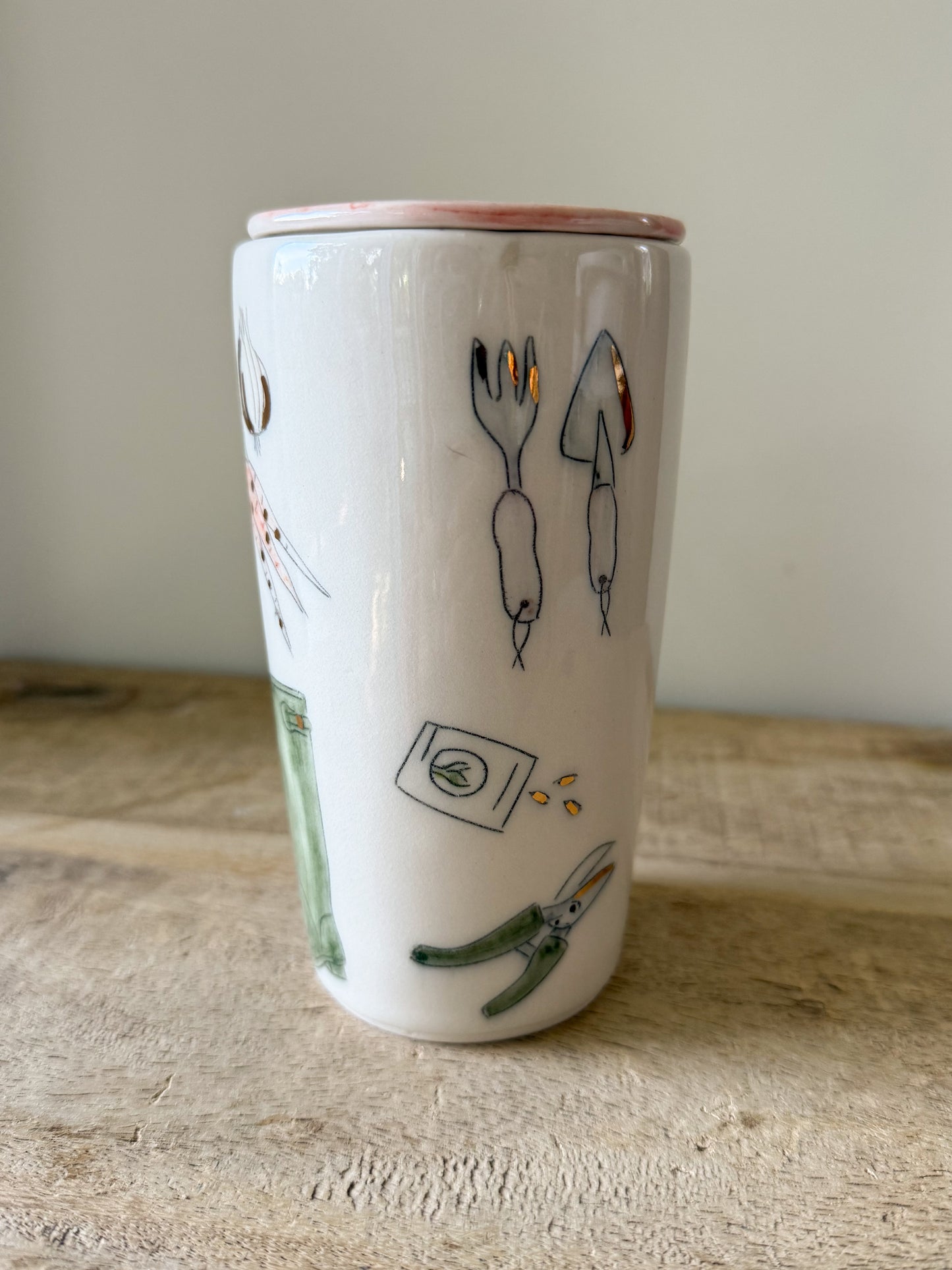 Gardener walking mug (#1)