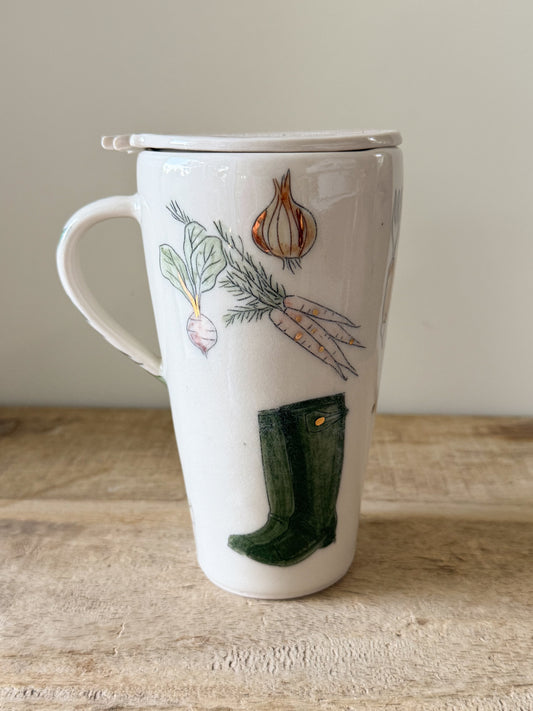 Gardener walking mug (#2)