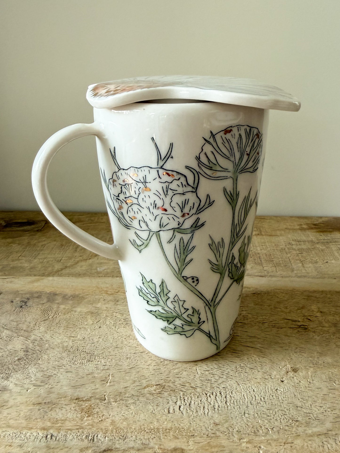 Pollinator Garden walking mug (#1)