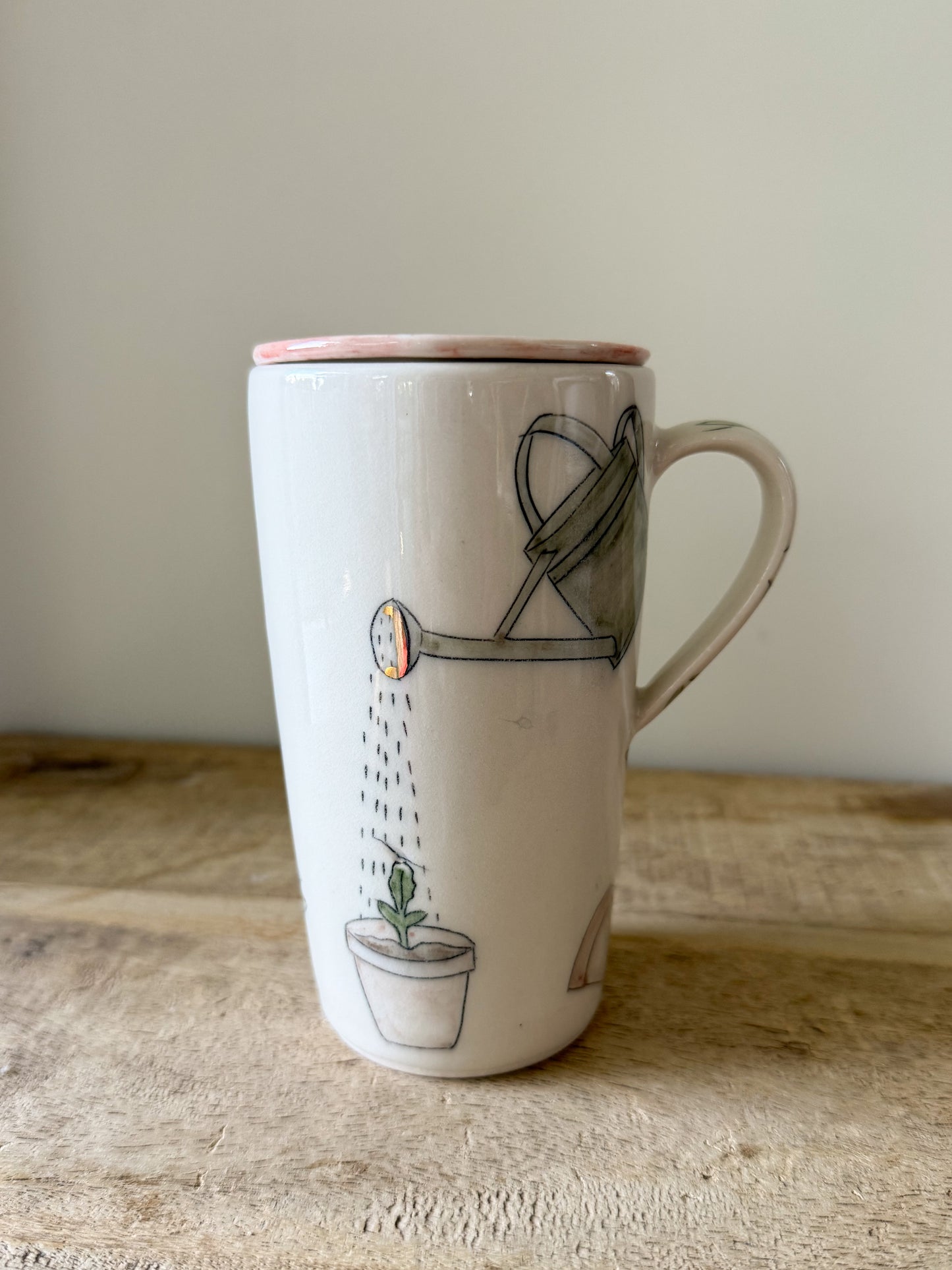 Gardener walking mug (#1)