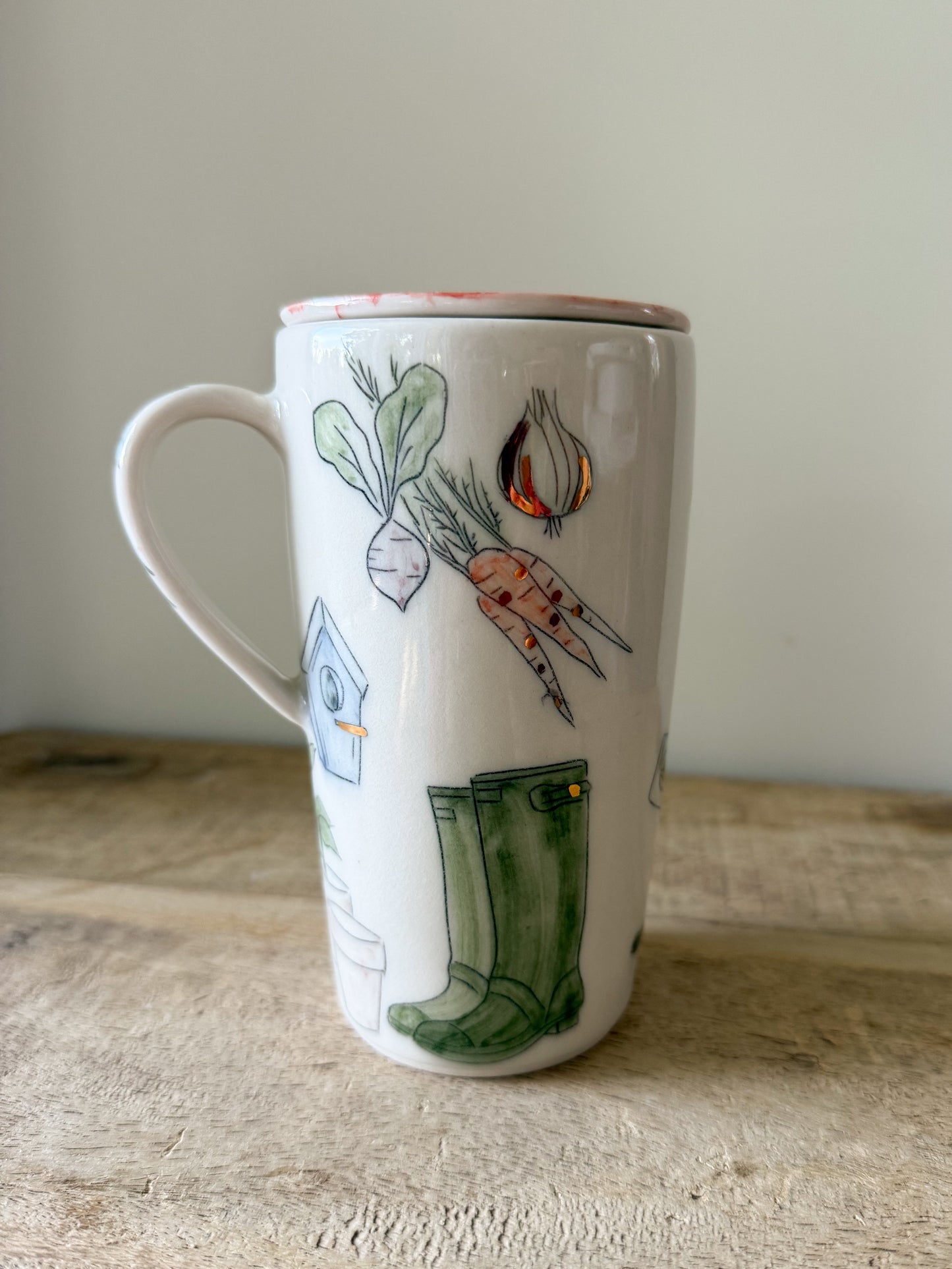Gardener walking mug (#1)