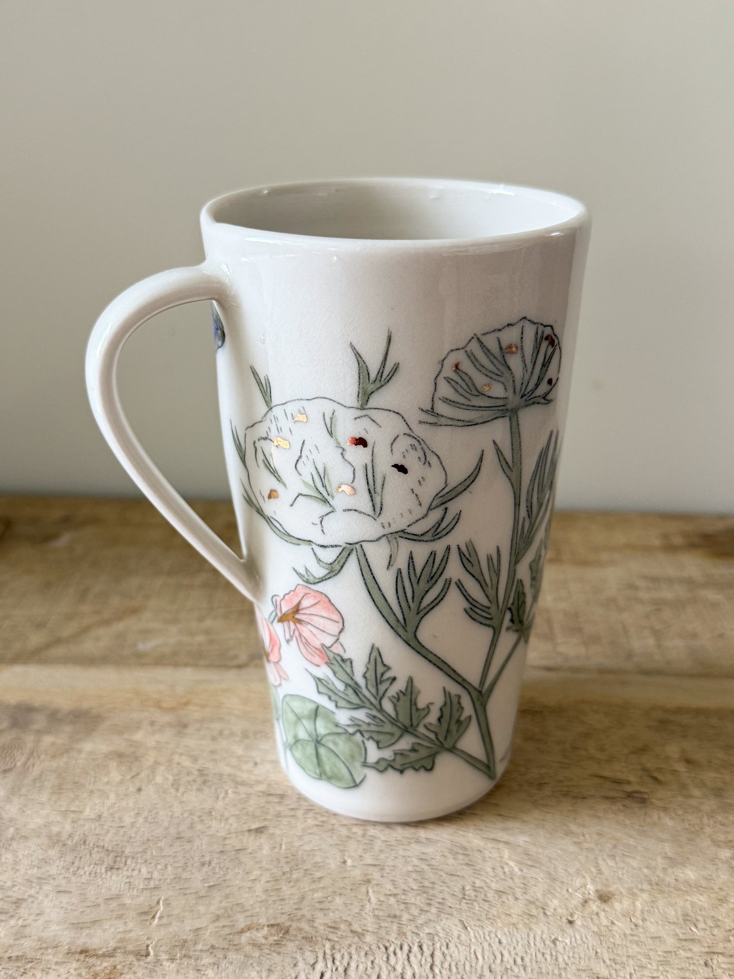 Pollinator Garden walking mug (#2)