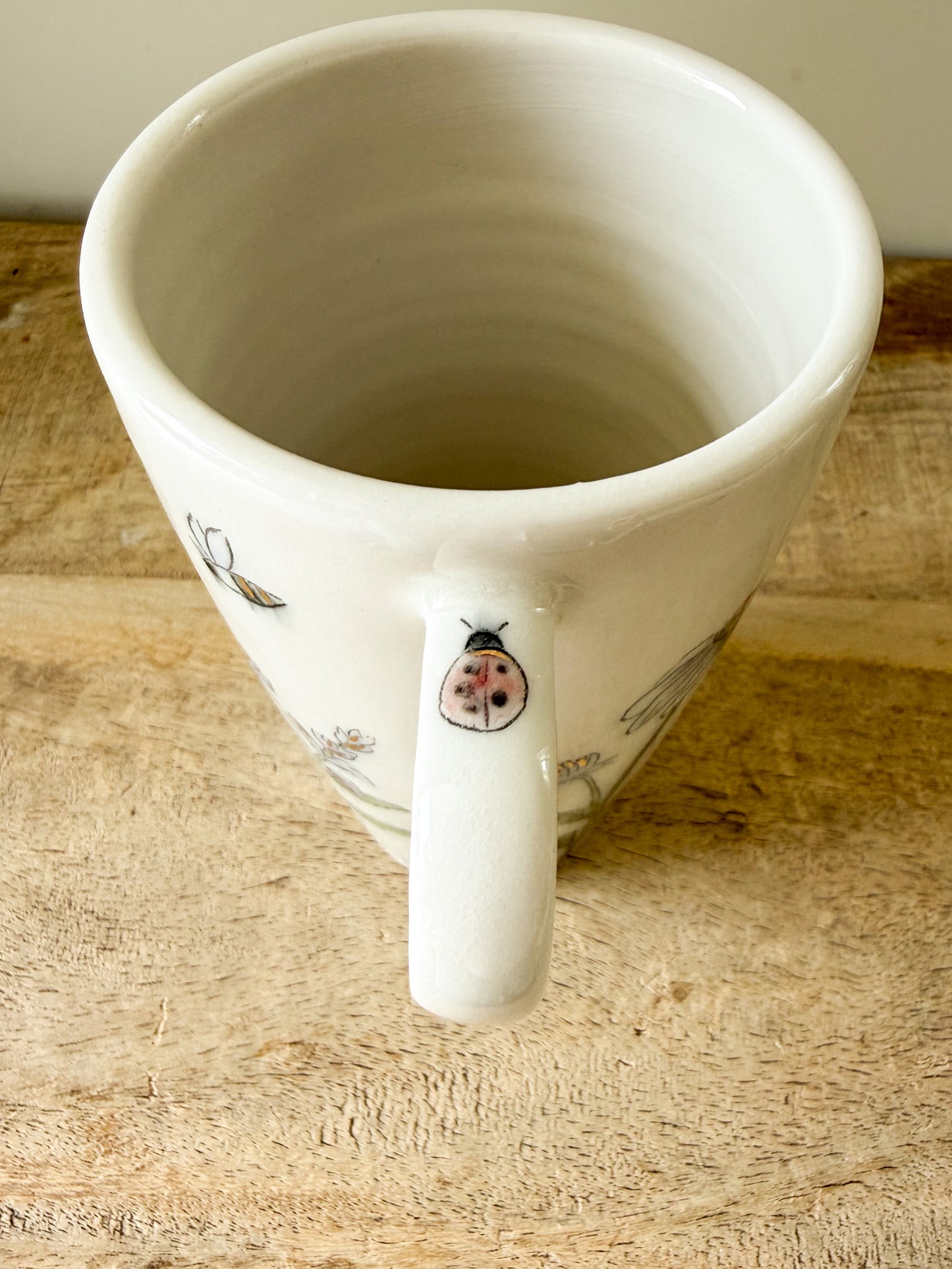 Pollinator Garden walking mug (#4)