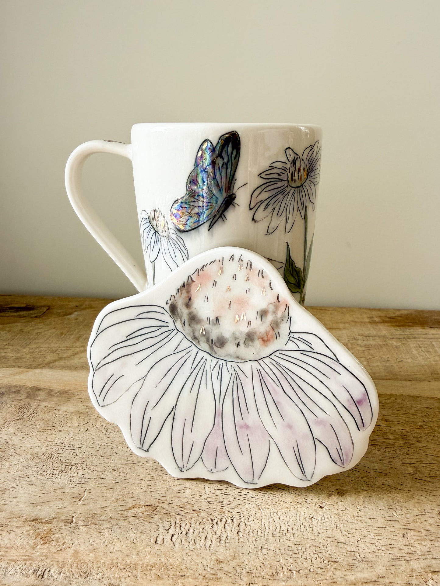 Pollinator Garden walking mug (#4)