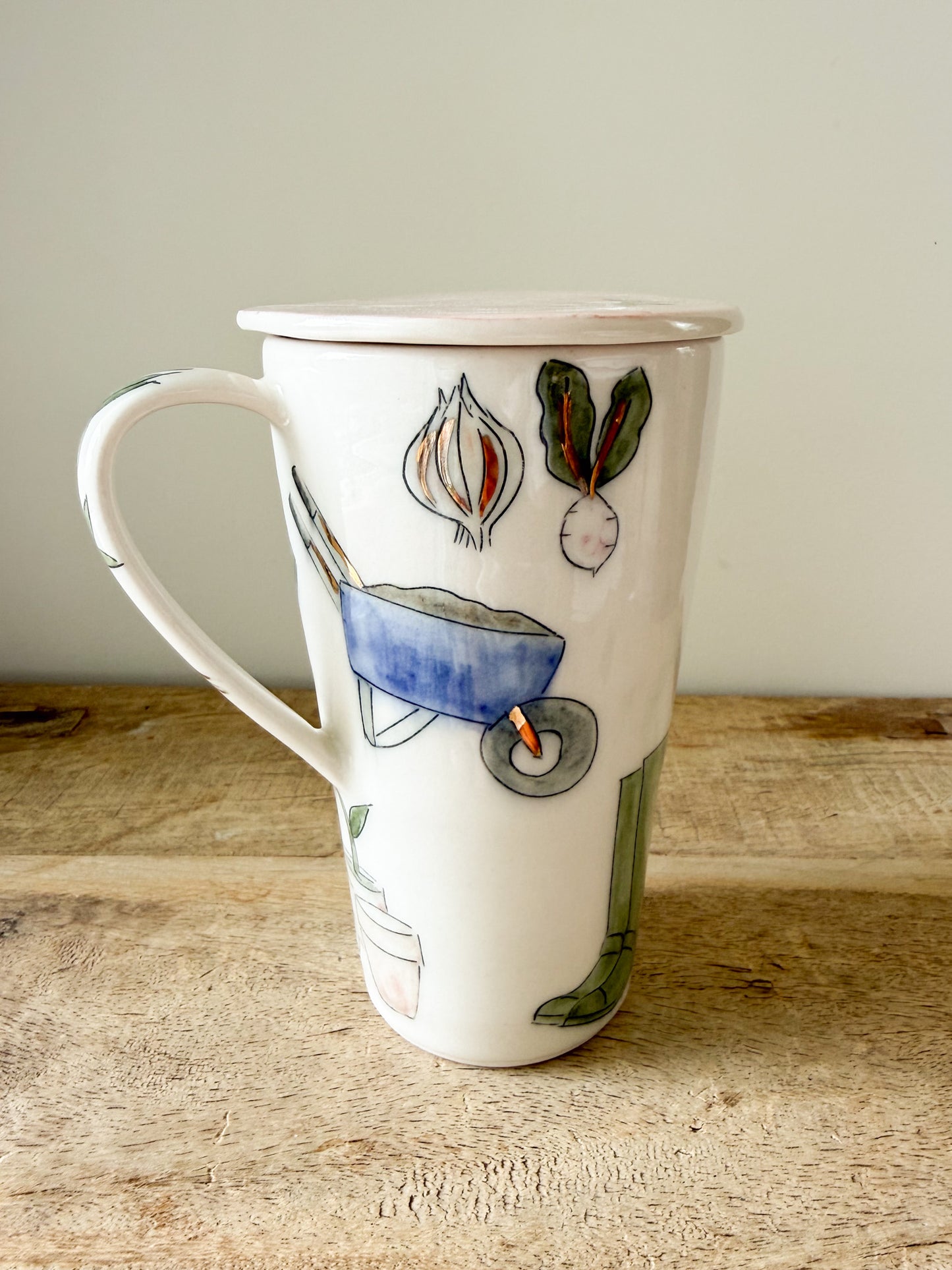 Gardener walking mug (#3)