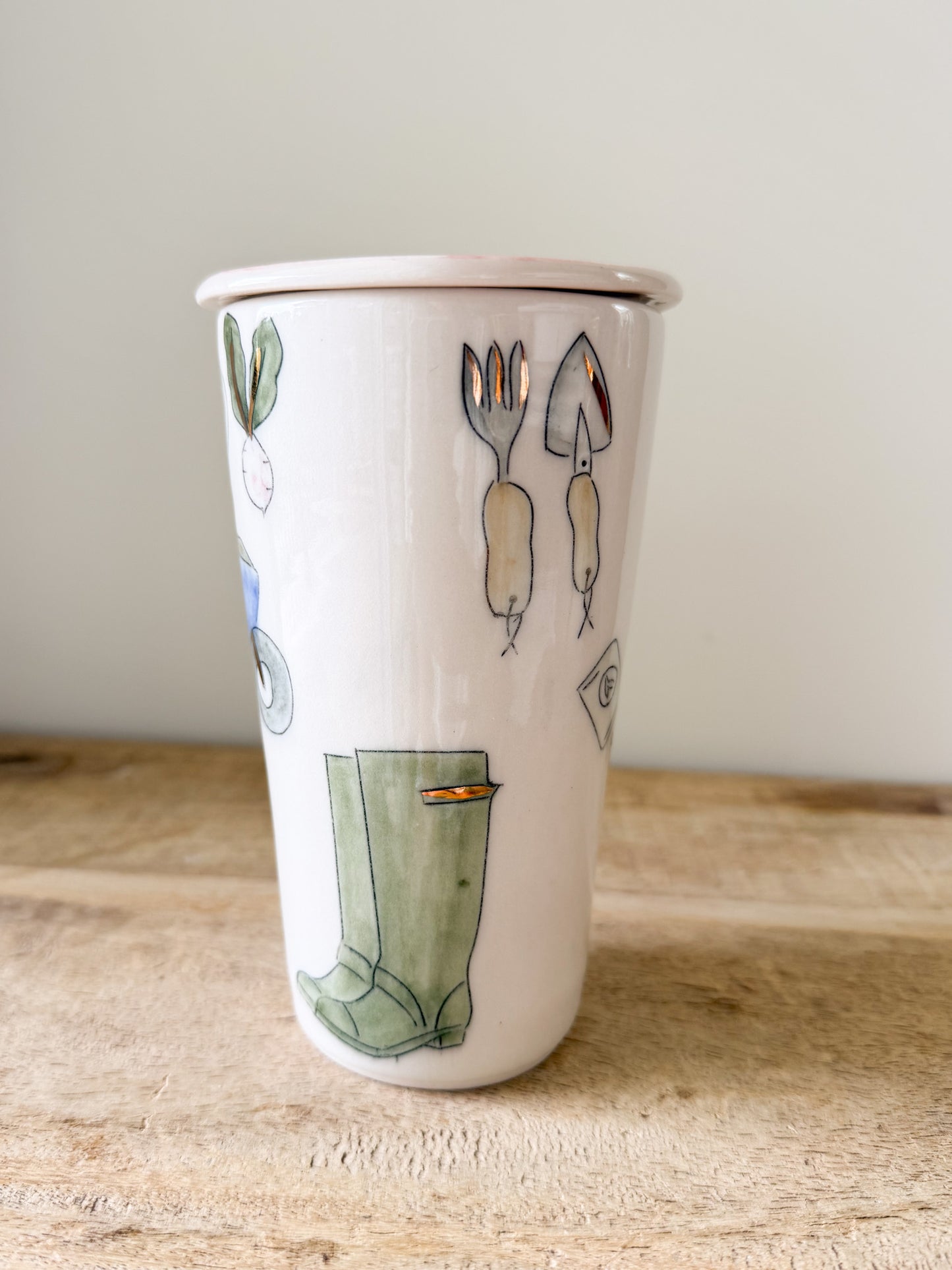 Gardener walking mug (#3)