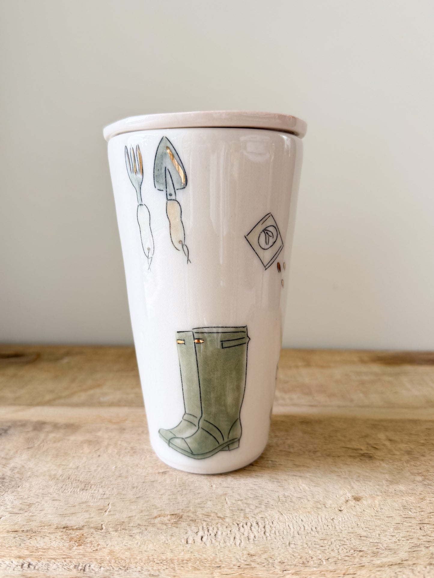 Gardener walking mug (#4)