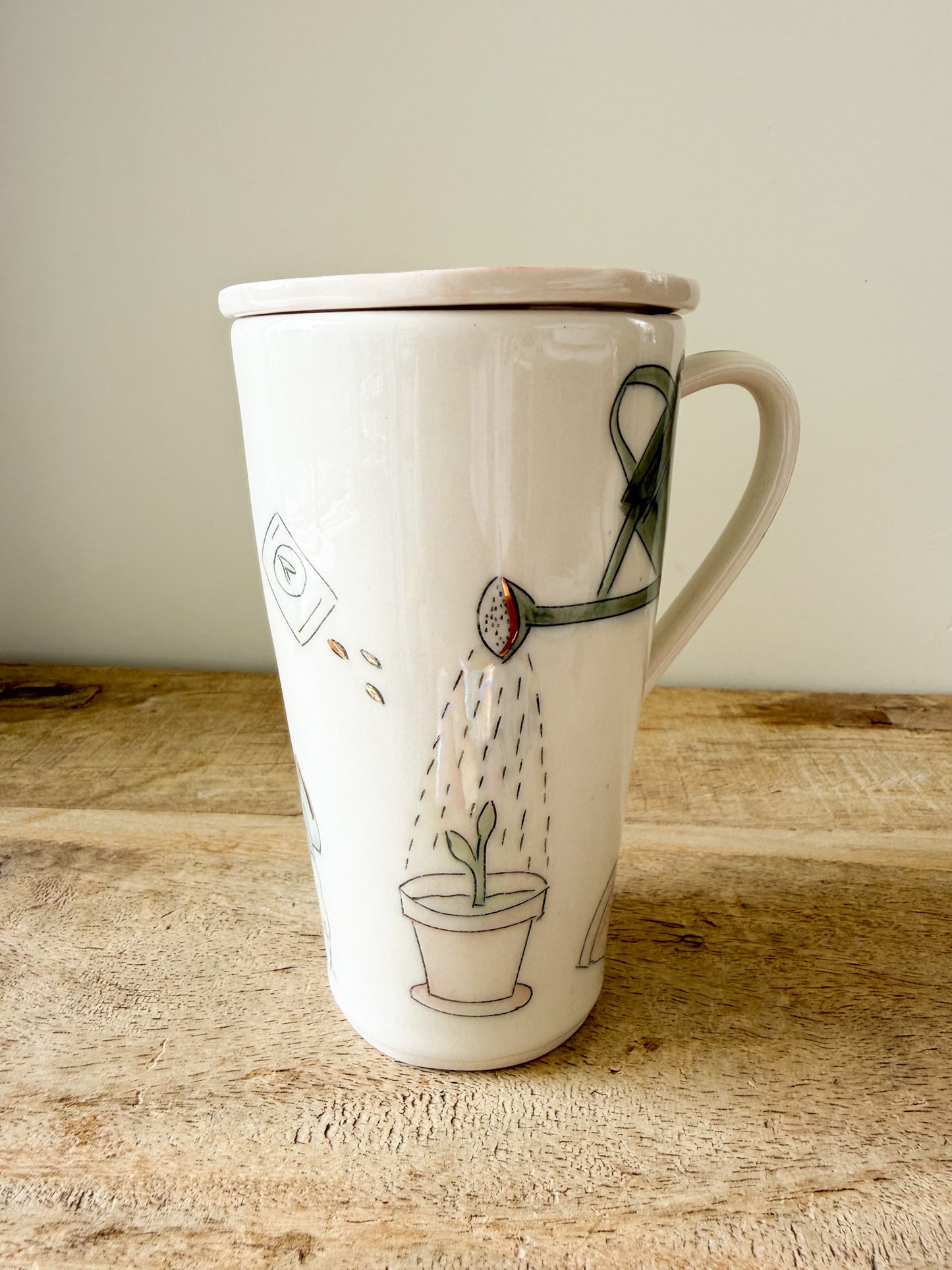 Gardener walking mug (#6)
