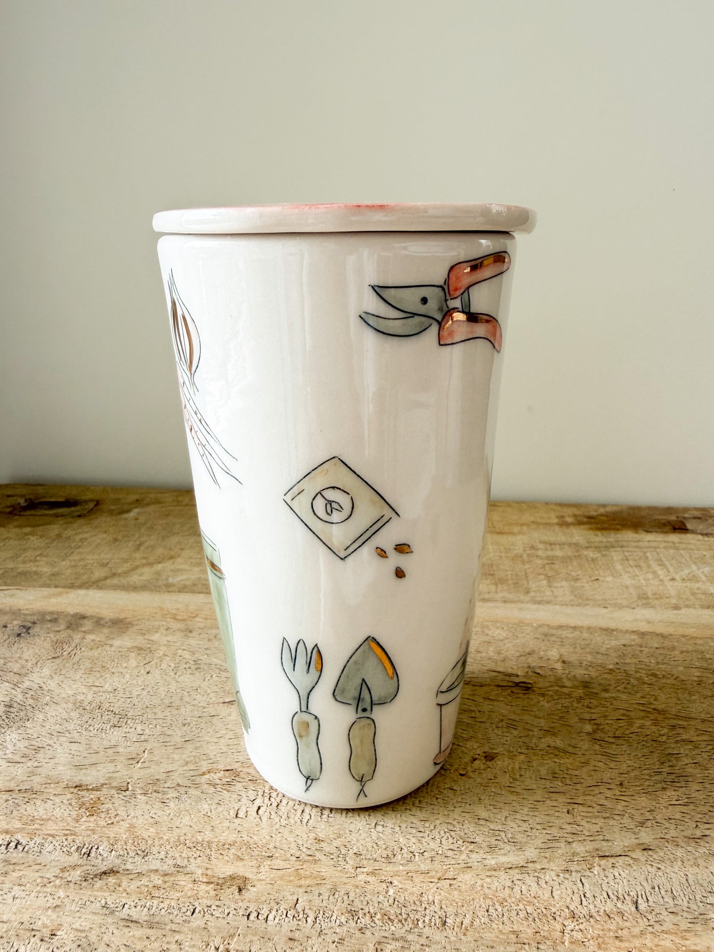 Gardener walking mug (#7)