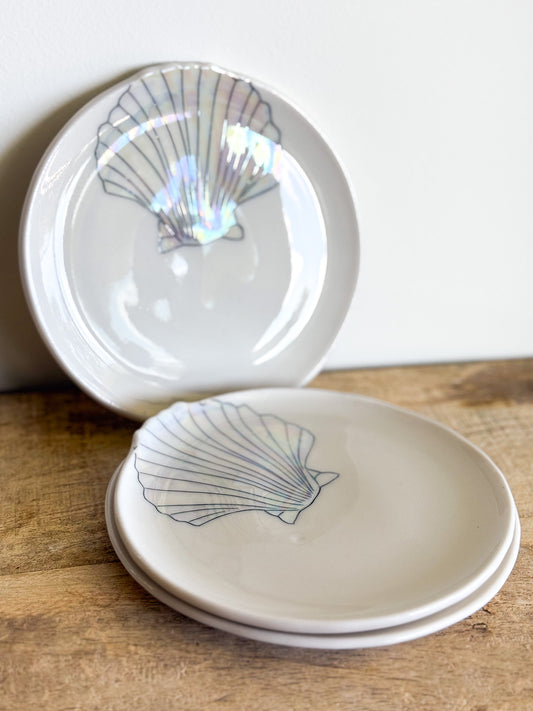 Shell Dessert Plate