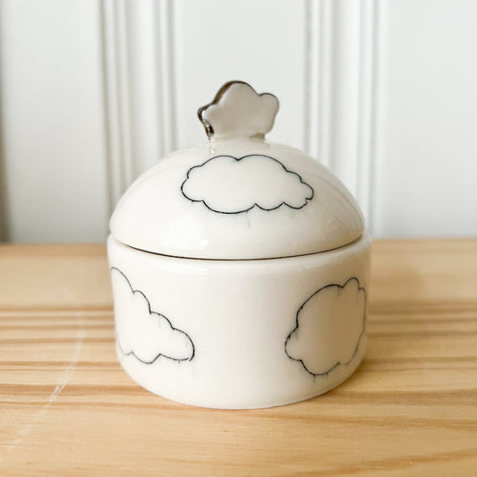 Cloud Keepsake Jar