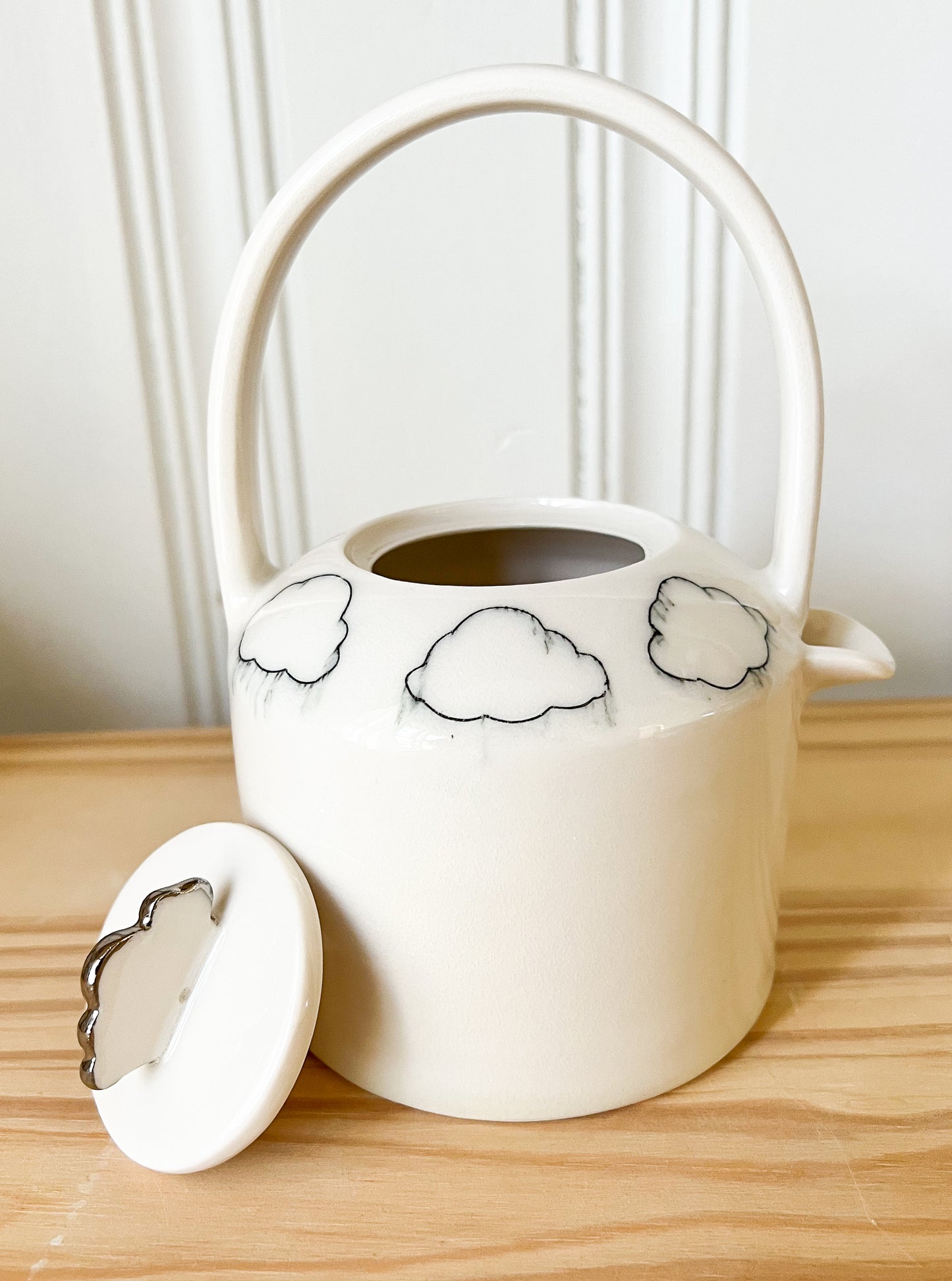 Silver Lining Teapot